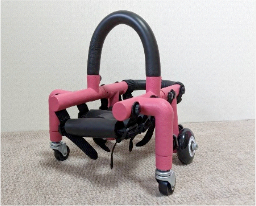 わん・ステップ　犬用車椅子 超小型犬用